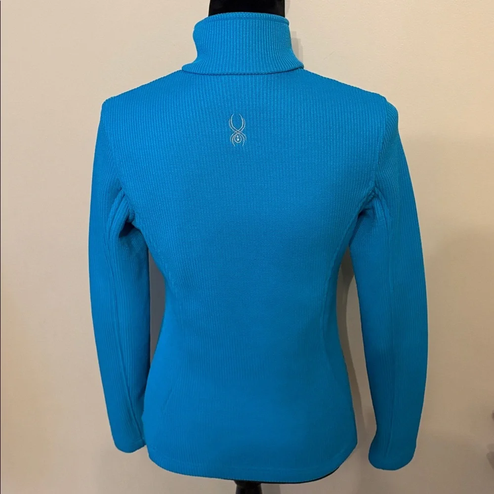 Spyder Core Sweater Full Zip Pullover Turquoise Women’s Size Small